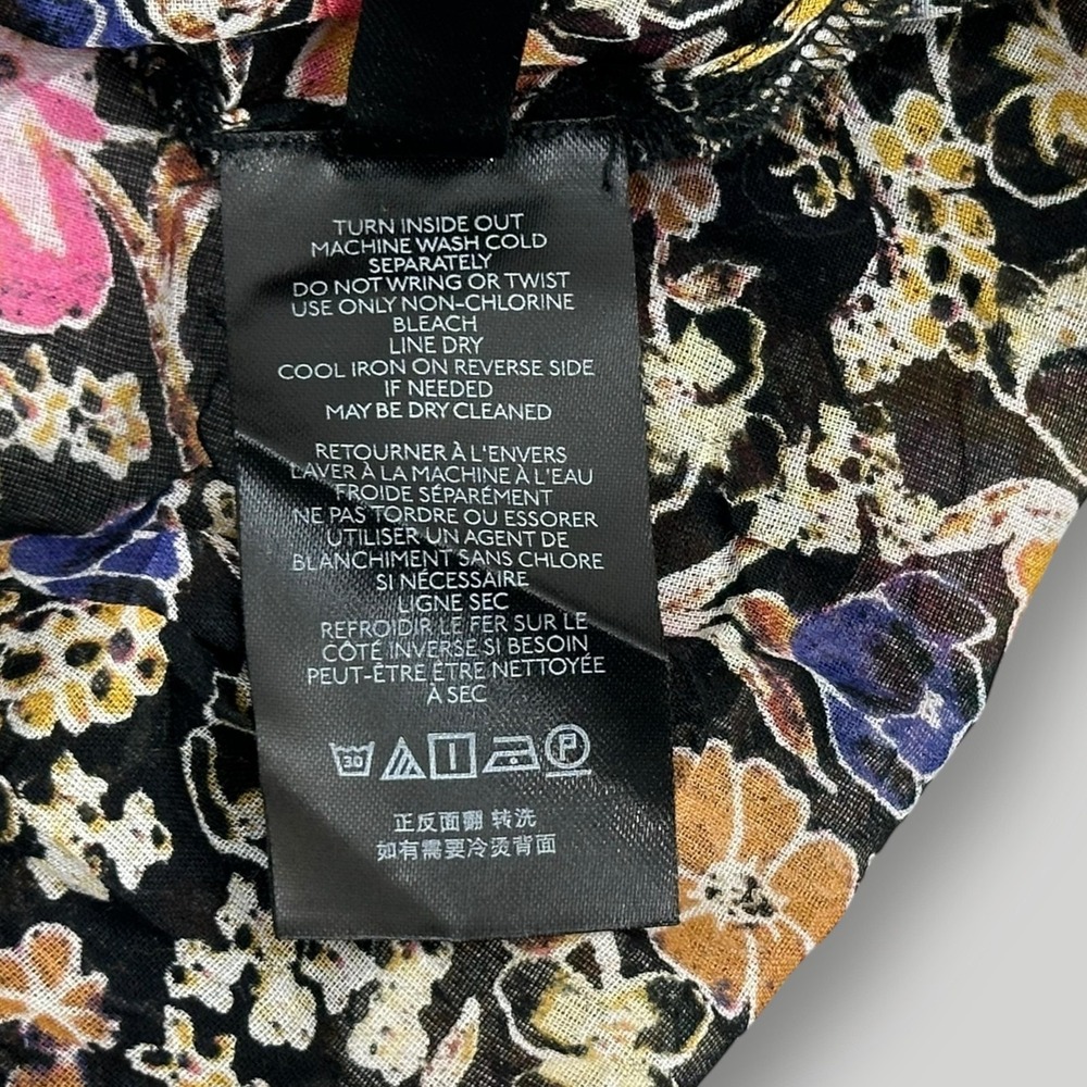 NEW Free People Maxi Dress Womens M Black Pink Floral Lace Boho OB1254357 India - Picture 8 of 10